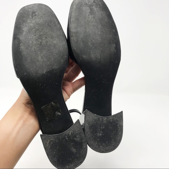 Jeffrey Campbell Patent Leather Block Heels Black - Picture 9 of 10